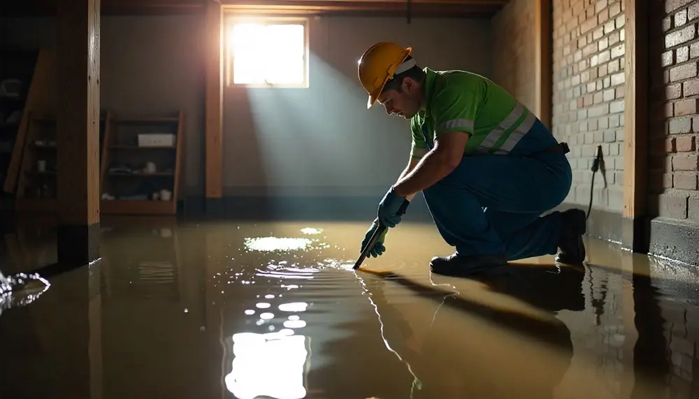 Professional water damage restoration services in Fort Gratiot, MI